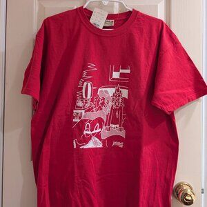 Vintage 2000's Cliff Sutherland Surfboard Short Sleeve Shirt from Japan